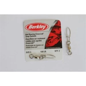 Berkley BB Cross-Lok Snap Swivel - Picture 1 of 6