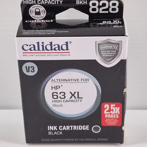 Calidad Ink Cartridge for HP 63 XL Black BKH 828 High Yield - Zdjęcie 1 z 4
