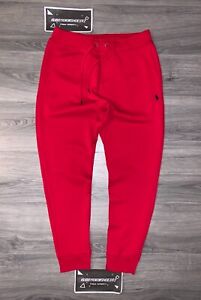 POLO RALPH LAUREN Men’s Red Double Knit Tech Jogger Pants Size S M L XL 2XL NWOT