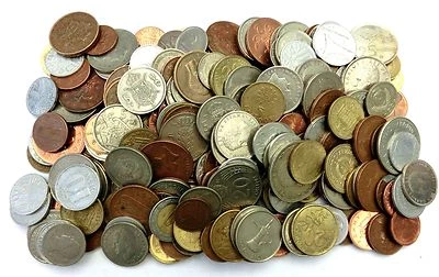 HUGE MIXED BULK LOT OF 100 ASSORTED WORLD/FOREIGN COINS! MOSTLY 20TH CENTURY - Image 1 of 2