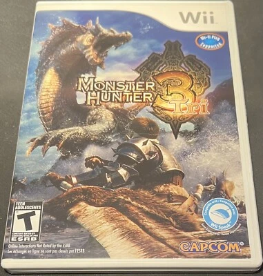 Monster Hunter 3 Tri CIB (Nintendo Wii, 2010) Tested - Image 1 of 4