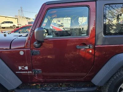 Used Front Left Door Assembly Front fits: 2007 Jeep Wrangler full door manual wi Foto 1 de 4