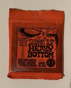 Cuerdas de guitarra Ernie Ball 2215 parte superior delgada inferior pesada 10-52 hechas en EE. UU. nuevas - Imagen 1 de 4