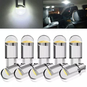 Led T10 4Pcs Side Light Bulbs Xenon W5W 6000K Plastic White Easy Installation S - Picture 1 of 9