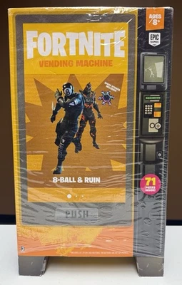 Máquina expendedora grande Fortnite - Figuras de 4” 8 bolas y ruinas - 71 artículos - ¡Nueva! Foto 1 de 4