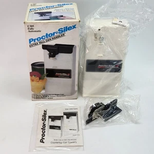 Proctor Silex 1986 Vintage Nuovo Vecchio Stock Manigliatore Lattine Apri Lattine Extra Alto C305 - Foto 1 di 18
