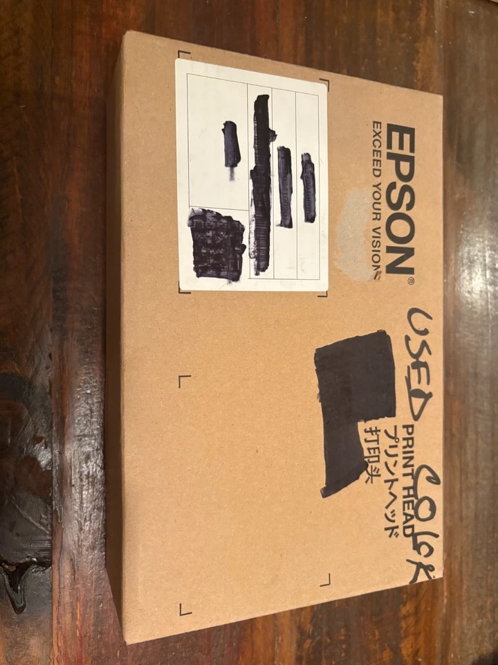 Used Epson FA52001 Printer Head for SureColor SC‑F3000 – As‑Is, Unverified COLOR - Image 1 of 4