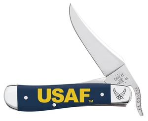 CaseXX Knives U.S.Air Force Russlock blu sintetico 32412 coltello da tasca inox - Foto 1 di 5
