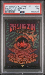2023 MTG Tales Of Middle-Earth Showcase Foil Palantir Of Orthanc PSA 7 - Picture 1 of 2