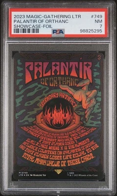 2023 MTG Tales Of Middle-Earth Showcase Foil Palantir Of Orthanc PSA 7 - Image 1 of 2