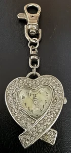 Schlüsselanhänger Analog Herz Strass Uhr mit Quarzwerk, Paris ForYou Japan - Bild 1 von 7