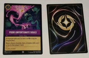 Disney Lorcana TCG 60/204 Ursula's Return Poor Unfortunate Souls Trading Card # - Picture 1 of 3