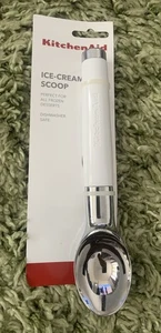 KitchenAid Ice Cream Scoop White Brand New - Picture 1 of 1