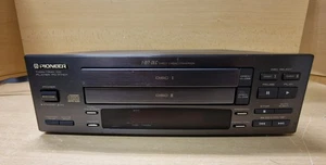 Reproductor de CD de disco compacto Pioneer PD-P710T bandeja doble + cable de enlace del sistema *no probado* - Imagen 1 de 8