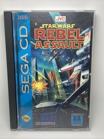 Star Wars Rebel Assault (Sega CD, 1994)