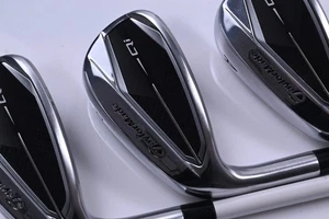 Left Hand Taylormade Qi Irons / 6-PW+GW / Ladies Flex Aldila Ascent 45 Shafts - Picture 1 of 7