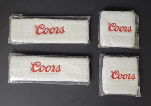 Pulsera diadema Coors NUEVO logotipo de pelota de baloncesto en la parte posterior blanca con letras rojas - Imagen 1 de 8
