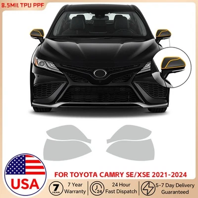 For Toyota Camry SE XSE 2021-2024 Rearview Mirror Precut Paint Protection Film - Image 1 of 4