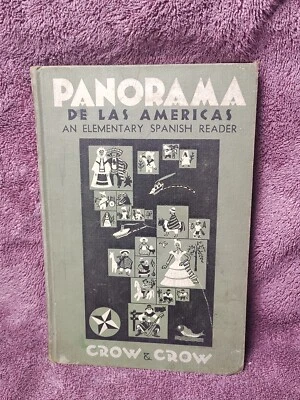 Panorama De Las Americas 1958 Elementary Spanish Reader Indiana University  - Image 1 of 4