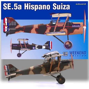 KIT EDICIÓN FIN DE SEMANA EDUARD 8453 1/48 SE.5A HISPANO SUIZA - Imagen 1 de 4