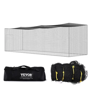 VEVOR 35FT Rete gabbia da baseball softball Rete da battuta per lancio in PE - Foto 1 di 12