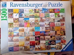 Ravensburger 99 biciclette puzzle 1500 pezzi NUOVO - Foto 1 di 11