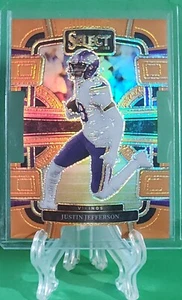 2023 Panini Select Concourse #65 Justin Jefferson Orange Prizm Die-Cut /499 💎💎 - Bild 1 von 4