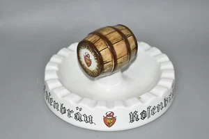 Cenicero figurativo cenicero Rosnebrauerei Pössneck Ernst Bean? / compartimento i5 - Imagen 1 de 5