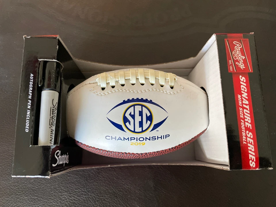 Rawlings Signature Series Mini Size Football LSU SEC Georgia GA