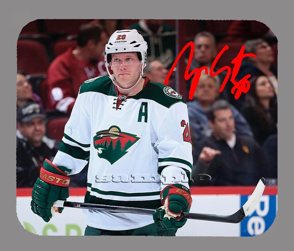 Ryan Suter Minnesota Wild Facsimile Autographed Mouse Pad Item#2717 - Image 1 of 1