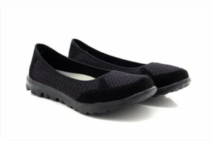 Boulevard L9548 Ladies Sketch SUPERLIGHT Casual Slip On Comfort Memory Canvas S