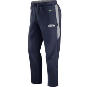 Seattle Seahawks Nike NFL OnField Team Issue Warm Up Pants Size Small Blue - Picture 1 of 16