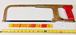 Sierra de corte Millers Falls No. 300-01 Mango Rojo Vintage Buck Rogers 2 Hojas Extra - Imagen 1 de 4