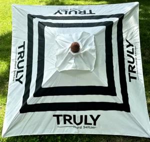 Truly Hard Seltzer Market Patio Deck Beach 7 ft Umbrella Man Cave BRAND NEW - Picture 1 of 5