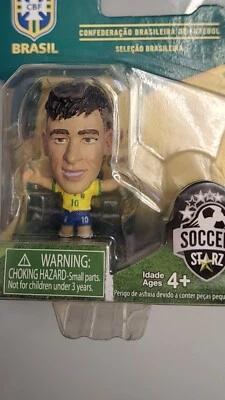 SoccerStarz Brazil Neymar Jr Home Kit 2014 New Brasil Football  - Image 1 of 2
