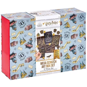 17Pcs Harry Potter Mega Scratch Art Box Set Ideal Xmas Gift For Kids - Picture 1 of 6