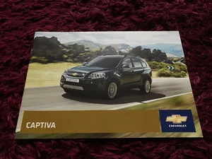 Chevrolet Captiva Brochure 2009 - UK Issue 08/08 - Picture 1 of 1