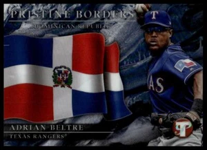 2022 Topps Pristine #PB-8 Adrian Beltre Pristine Borders - Picture 1 of 2
