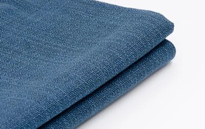 IKEA Kivik Bezug Hocker mit Aufbewahrung Hillared dunkelblau Ersatzbezug Husse - Bild 1 von 4