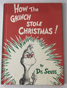 How the Grinch Stole Christmas! by Dr. Seuss (1957, Random House) Book Club Ed. - Picture 1 of 7