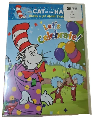 The Cat in the Hat DVD New Sealed Knows a Lot About That Lets Celebrate  - Image 1 of 2