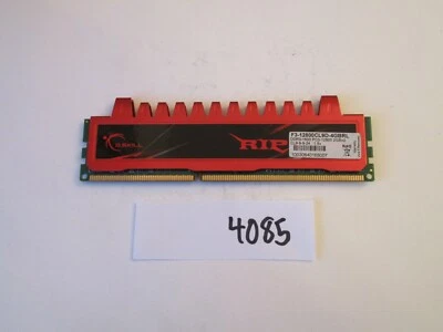 G.Skill F3-12800CL9D-4GBRL 2Gb PC3-12800 1600Mhz DDR3 Desktop Memory RAM (4085) - Image 1 of 2