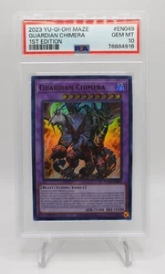 2023 Yu-Gi-Oh! 1st Edition Guardian Chimera MAZE #EN049 PSA 10 GEM MINT ๐  - Picture 1 of 4
