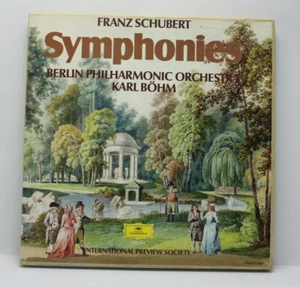Franz Schubert Symphonies By Berlin Philharmonic Orchestra Karl Bohm 5 x Vinyl - Picture 1 of 10