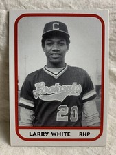 1981 Chattanooga Lookouts Minor League TCMA #21 Larry White M3