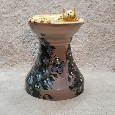 Vintage Kathy Hatch Collection 2001 Cat Wax Melt Warmer Home Decor - Image 1 of 4