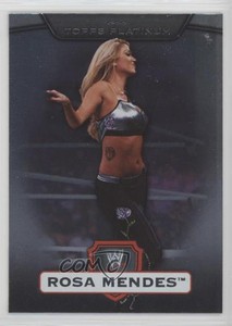 2010 Topps Platinum WWE Rosa Mendes #16 Rookie RC