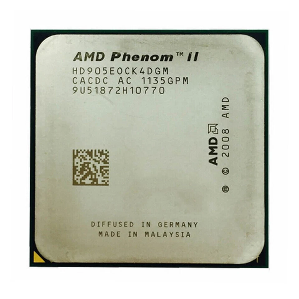 AMD Phenom II X4 905E CPU Quad-Core 2.5 GHz 6M 65W Socket AM3 Processors - Image 1 of 1
