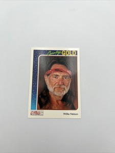 COUNTRY GOLD #34 Willie Nelson Card