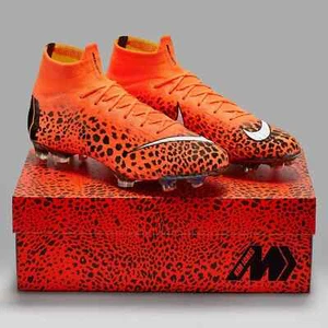 NIKE SUPERFLY VI (6) ELITE KIM JONES CR7 FG CLEATS Sz 9.5 RONALDO MERCURIAL R9.5 - Picture 1 of 5